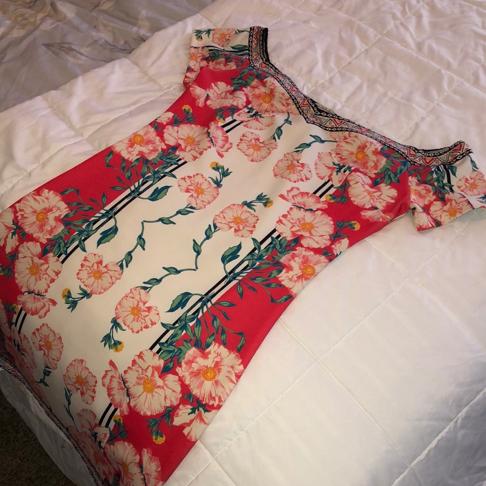 Off shoulder mini dress